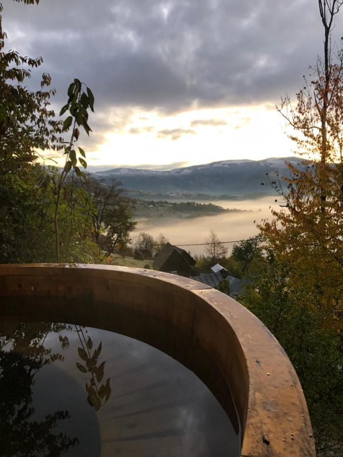 Villa La noi la Munte Matisesti Esterno foto